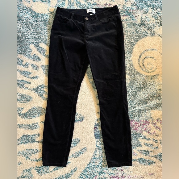 PAIGE Black Velvet Verdugo Ankle Jeans size 28 - Picture 5 of 10